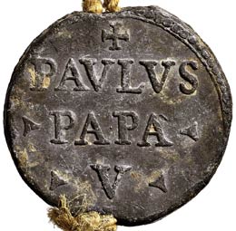 BOLLE PAPALI Paolo V  (1605-1621) ... 