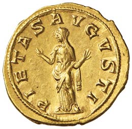 Gordiano III (238-244) Aureo – ... 