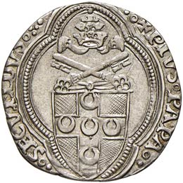 Pio II (1458-1464) Grosso – ... 