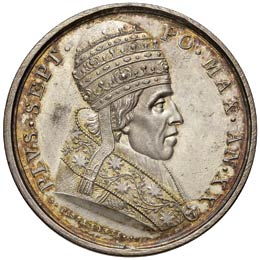 Pio VII (1800-1823) Medaglia A. XX ... 