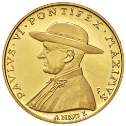 Paolo VI (1963-1976) Medaglia 1964 ... 