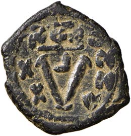 Eraclio (610-641) Tre quarti di ... 