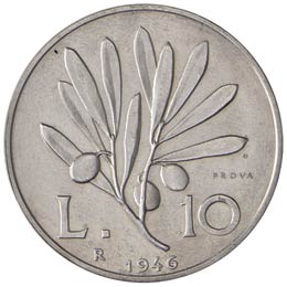 Repubblica italiana – 10 Lire ... 