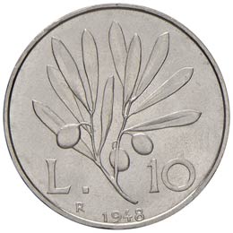 Repubblica italiana – 10 Lire ... 