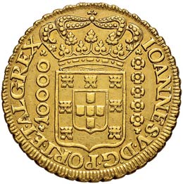 BRASILE Joao V (1706-1750) 10.000 ... 