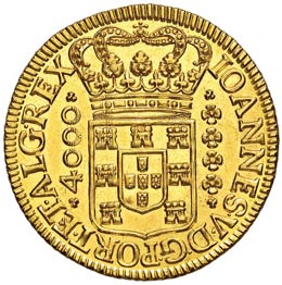 BRASILE Joao V (1706-1750) 4.000 ... 