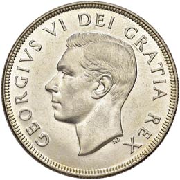 CANADA Dollaro 1935, 1952 – AG ... 