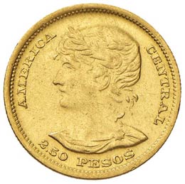EL SALVADOR 2,5 Pesos 1892 – Fr. ... 