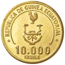 GUINEA EQUATORIALE 10.000 Ekuele ... 