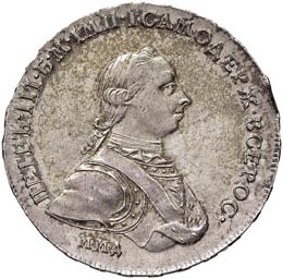 RUSSIA Pietro III (1761-1762) ... 