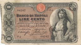 Banco di Napoli 100 Lire  ... 