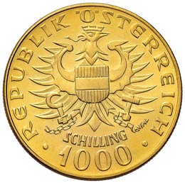 AUSTRIA Repubblica (1918-) 1.000 ... 