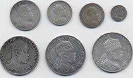 7 Monete d’argento d’Etiopia. ... 