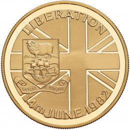 FALKLANDS 50 Pence 1982 Liberation ... 