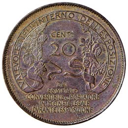 20 Centesimi 1906 Buono per la ... 