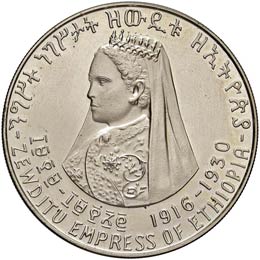 ETIOPIA 20 Dollari 1972 - AG (g ... 