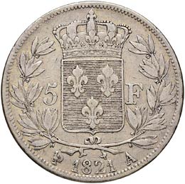 FRANCIA Luigi XVIII (1815-1824) 5 ... 