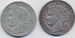 FRANCIA 5 Franchi 1849 A, 1850 A - ... 