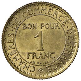 FRANCIA Franco 1922 - Gad. 468 CU