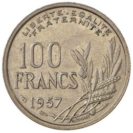 FRANCIA 100 Franchi 1957 - Gad. ... 