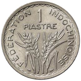 FRANCIA - Piastra 1947 Indocina - ... 