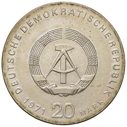 DDR 20 Marchi 1971 - AG (g 21,04)