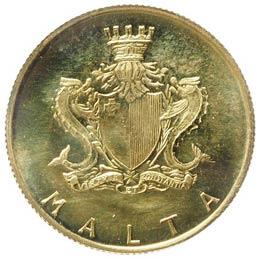 MALTA 10 Pounds 1974 - Fr.  57 AU ... 