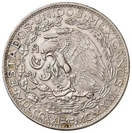 MESSICO 2 Pesos 1921 - KM 462 AG ... 