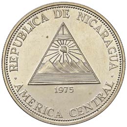 NICARAGUA 100 Cordobas 1975 - AG ... 