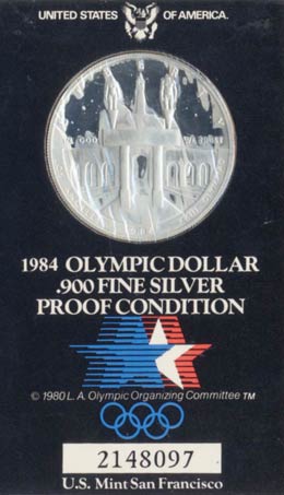 USA Dollaro 1984 Los Angeles - AG ... 