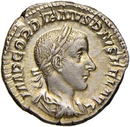 Gordiano III (238-244) Denario - ... 