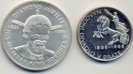 Lotto di 2 monete: Cecoslovacchia, ... 