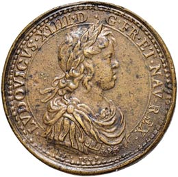 Luigi XIV - Medaglia - Opus: Warin ... 