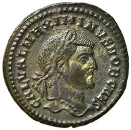 Massimino II (310-313) Follis ... 