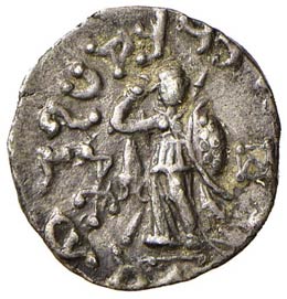 BACTRIA Azes II (35-5 a.C.) Dracma ... 