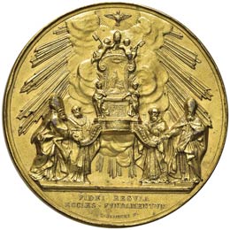 Pio IX (1846-1878) Medaglia A. XV ... 