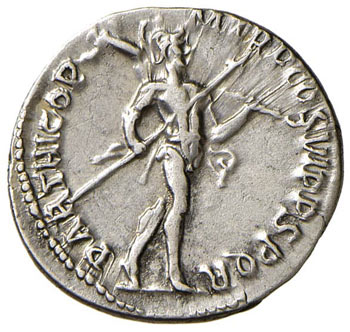 Traiano (117-138) Denario - Busto ... 