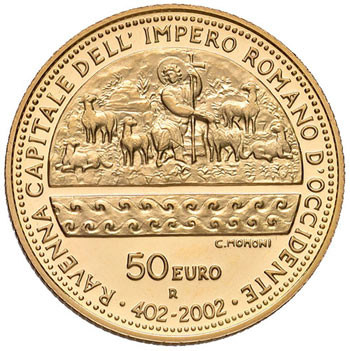SAN MARINO 50 Euro 2002 - AU (g ... 