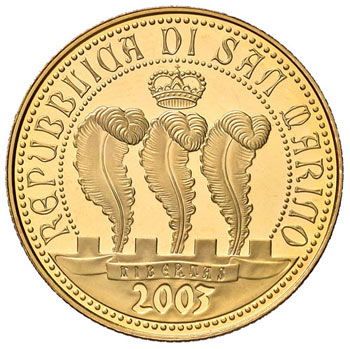 SAN MARINO 50 Euro 2003 - AU (g ... 