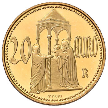 SAN MARINO 20 Euro 2003 - AU (g ... 