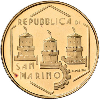 SAN MARINO 20 Euro 2007 - AU (g ... 