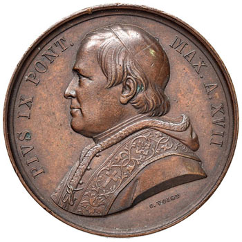 Pio IX (1846-1878) Medaglia 1862 ... 