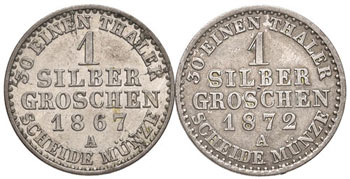 GERMANIA Prussia Groschen 1867, ... 