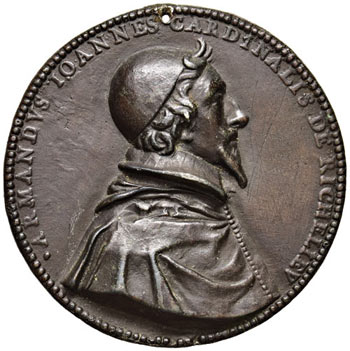 Cardinale de Richelieu - Medaglia ... 