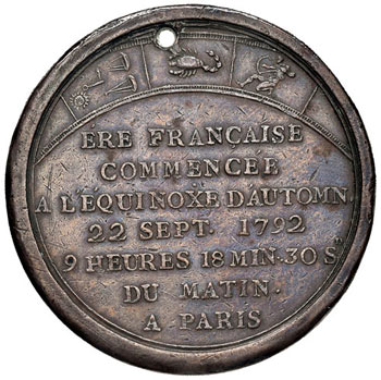 FRANCIA - Medaglia 1792 ... 