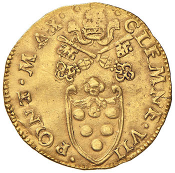 Clemente VII (1523-1534) Doppio ... 