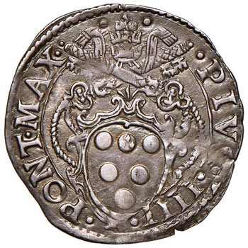 Pio IV  (1559-1565) Giulio - Munt. ... 