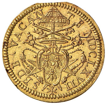 Sede Vacante (1667) Scudo d’oro ... 