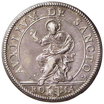 Clemente IX (1667-1669) Testone - ... 