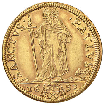 Innocenzo XII (1691-1700) Doppia ... 